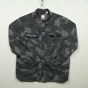 Levi's Shirt Mens XL Camo Standard Fit Long Sleeve Button Down PC9-19573-0110 - Picture 1 of 12