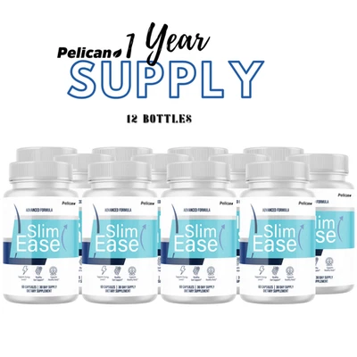 Slim Ease - Soporte para metabolismo, suplemento para control de peso - 12 botellas Foto 1 de 4