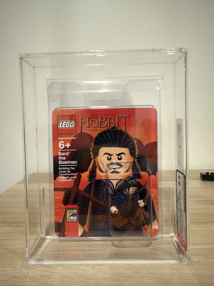 LEGO HOBBIT 2014 SDCC SAN DIEGO COMIC CON BARD THE BOWMAN MINIFIG GRADED 8.5 AFA - Image 1 of 3