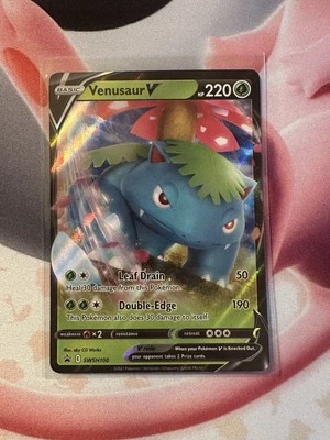 Venusaur V SWSH100 SWSH: Sword & Shield Promo Cards Holo - Image 1 of 2