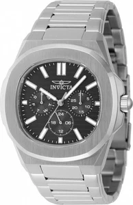 Invicta Men's 48325 Speedway Quartz 3 Hand Black Dial Watch - Picture 1 of 4