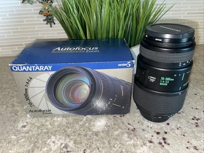 Quantaray 70-300mm F4-5.6 LDO Autofocus Zoom for MINOLTA AF 25-166-4546 Box Lens - Image 1 of 4