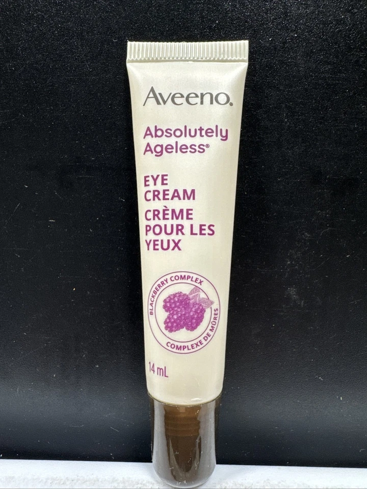 Crema de ojos Aveeno Absolutely Ageless 0,47 fl oz. (14 ml) Antienvejecimiento *(¡LEER-SIN CAJA!) Foto 1 de 4