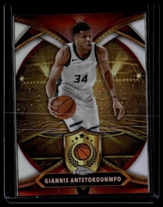2024-25 Topps Chrome #BOD-12 Giannis Antetokounmpo Ball of Duty Refractor - Picture 1 of 2