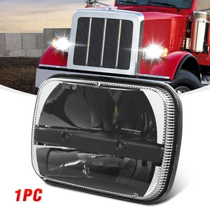DOT Approved 5x7 7x6 LED Headlight H6054 Hi/Lo for Peterbilt 379/386/367/365/389 - Foto 1 di 12