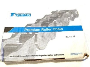 TSUBAKI PREMIUM ROLLER CHAIN RS60-SS-1-RPU 10FT/3.048 - Picture 1 of 4