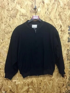 Vintage Adolfo Royalty Collection Wool Bomber Jacket Women's Medium #6140 - Picture 1 of 7