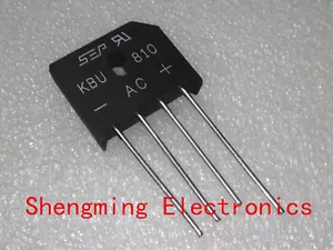 50PCS KBU810 8A 1000V Bridge Rectifier - Picture 1 of 1