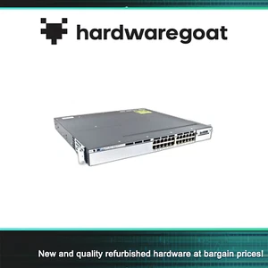 Cisco 3750X 24T-L 24 Port Data LAN Base + Rack Mounts WS-C3750X-24T-L.0 - Bild 1 von 1