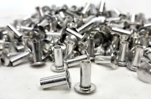 100, 250, 500, 1000 GROSS - Aluminium Fachwerkkopf Halbröhrennieten 3/16 Zoll x 7/16 Zoll - Bild 1 von 7