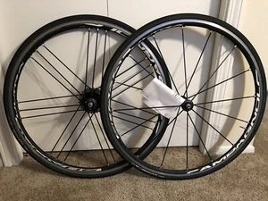 Campagnolo Shamal Ultra 2-Way Fit Alloy Wheelset Rim Brake Shimano Hub - Picture 1 of 6