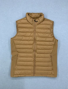 Alpine Design Goose Down Puffer Vest Mens L Desert Warm Lightweight Mock Collar - Picture 1 of 8