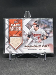 Ryan Mountcastle 2022 Topps Major League Material GU BAT Relic MLM-RMO Orioles - Picture 1 of 2