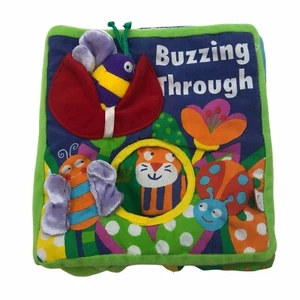 Manhattan Toy soft book 'Buzzing Through' tethered toy baby - Picture 1 of 5