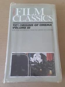 THE ORIGINS OF CINEMA VOLUME III - Library of Congress Rare Films SEALED VHS!!! - Picture 1 of 7