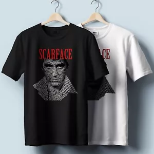 Scarface Tony Montana T-Shirt - Tony Inspired Typographic Graphic | Unisex - Bild 1 von 4
