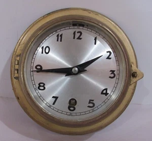 Reloj de Pared Barco Náutico Alemán 4 Joyas Solo 8 Días, Llave de Cuerda - Imagen 1 de 14