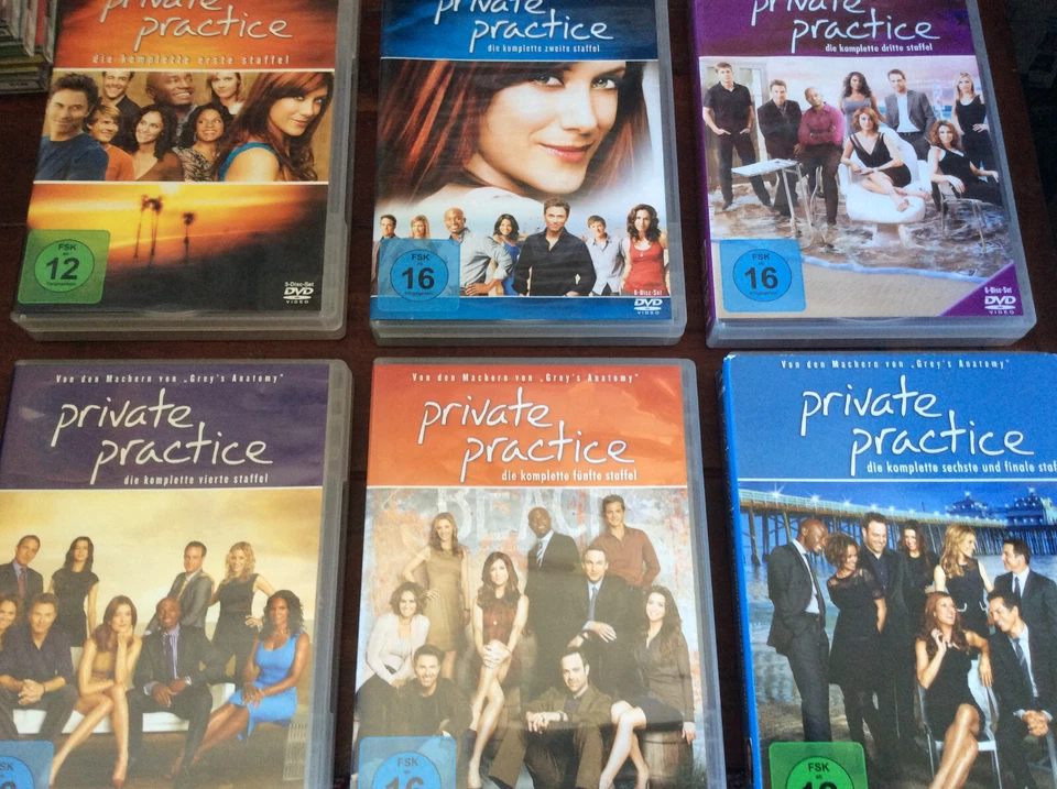 Private Practice - Staffel 1 2 3 4 5 6 [ 30  DVD ] komplette Serie - Bild 1 von 1