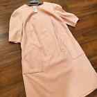 Nwt$935 Talbot Runhof Pink 1/4 Sleeve Midi Dress Sz 14