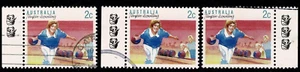 Australia 1989 - 2c Ten-Pin Bowling, 2K & 3K L&R Reprint's Fine Used. - Bild 1 von 1