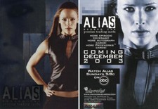 2003 INKWORKS ALIAS SEASON TWO PROMO CARD #A2-UK