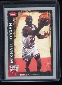 2008-09 Fleer #68 Michael Jordan Chicago Bulls HOF Basketball Card - Picture 1 of 2