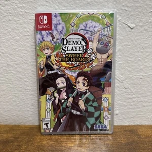 Demon Slayer-Kimetsu No Yaiba-Sweep the Board! - Nintendo Switch New Sealed USA - Picture 1 of 2
