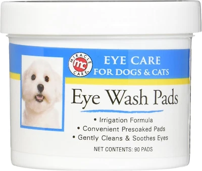 Cat Dog Eye Wash Wipes Tear Stain Remover Cleaner Eye Infection Treatment 90 Pad - Image 1 of 4