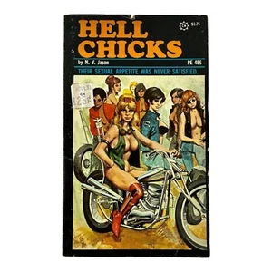 Hell Chicks N.V. Jason (Ed Wood.Jr,) Vintage, Sleaze Paperback Pulp, 1968 - Picture 1 of 12