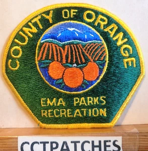 ORANGE COUNTY, KALIFORNIEN EMA PARKS ERHOLUNG (POLIZEI) SCHULTERAUFNÄHER CA - Bild 1 von 2