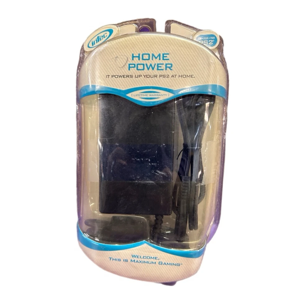 Intec Playstation PS2 AC Adapter Power Supply Block Only - T6#203