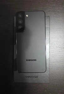 Samsung Galaxy S22 128GB Black Unlocked with flip view cover, screen protectors - Photo 1 sur 12