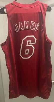 Футболка мужская LeBron James Miami Heat 2012 NBA Christmas Day M HWC Adidas Bron No6 - Изображение 1 из 4