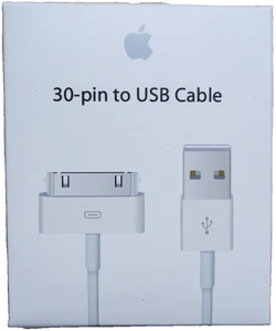 Cable Apple de 30 pines a USB - Imagen 1 de 2