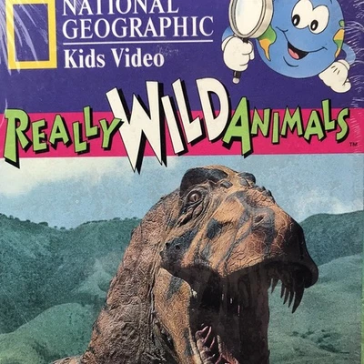 Really Wild Animals New VHS National Geographic Dinosaurs And Other Creatures - Image 1 of 3
