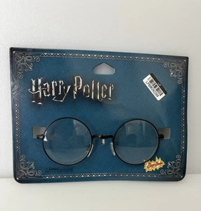 Harry Potter Round Eyeglasses Licensed Costume Cosplay Black Wizarding World NIP - Picture 1 of 4