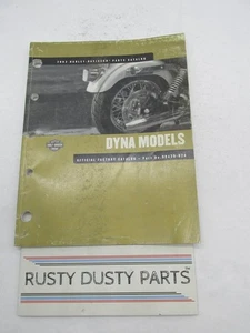 Catálogo de piezas Harley-Davidson Dyna Models 2002 oficial de fábrica 99439-02A - Imagen 1 de 4