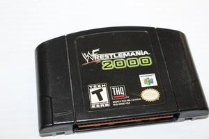 WWF WrestleMania 2000 N64 Authentic Tested Working Cartridge  - Bild 1 von 2