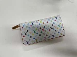 Louis Vuitton Limited edition Zippy Wallet Multicolor Takashi Murakami - Picture 1 of 10