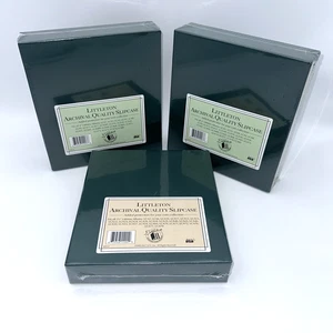 Littleton Archivqualität Schuber Lot X912 X913 Münzalbum Schutzhüllen versiegelt - Bild 1 von 11