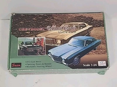 Vintage Saico Die Cast Model:1970 Chevrolet Monte Carlo SS454 1:24 Complete - Image 1 of 4