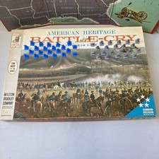 Vintage 1961 American Heritage Civil War "BATTLE CRY" Game Board 100% Complete!