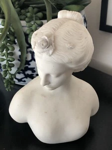 Bing & Grondahl Bisque Bust Flora Figurine Lady No Stand B & G - Picture 1 of 9