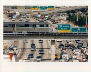 Pressefoto Interstate 95 Szene Miami Florida - Bild 1 von 2
