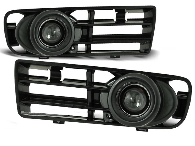 VW GOLF 4 1997 1998 1999 2000 2001 2002 2003 HAVW05 FOG LIGHTS BLACK - Image 1 of 1