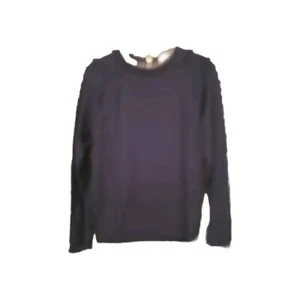 J Crew Sweatshirt Womens Size Medium Black - Picture 1 of 4