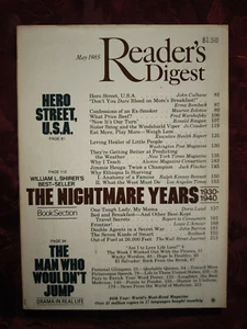 Readers Digest May 1985 Ronald Reagan Erma Bormbeck Jimmie Heuga Ethiopia - Picture 1 of 1