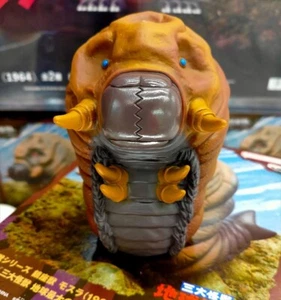 2025 Enshrined Monsters 5" Mothra Larva 1964 Blue Eyes Figure Godzilla Kaiju Toy - Picture 1 of 2