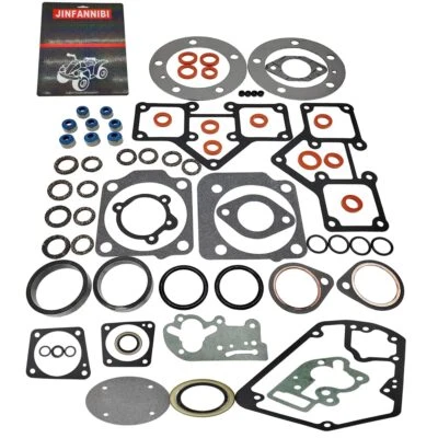 Top Bottom End Gasket Kit for Harley Electra Glide Shovelhead FX FL FLH 1966-84 - Image 1 of 4