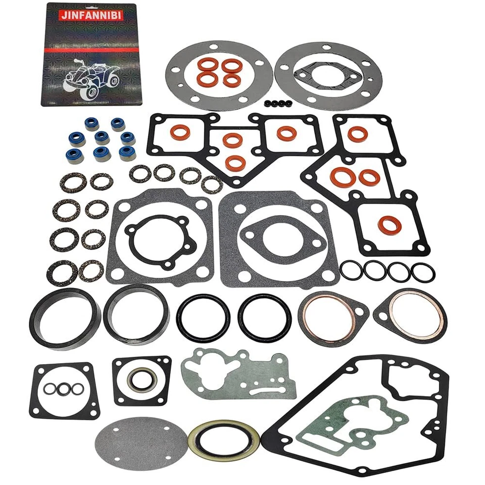 Top Bottom End Gasket Kit for Harley Electra Glide Shovelhead FX FL FLH 1966-84 Foto 1 de 4